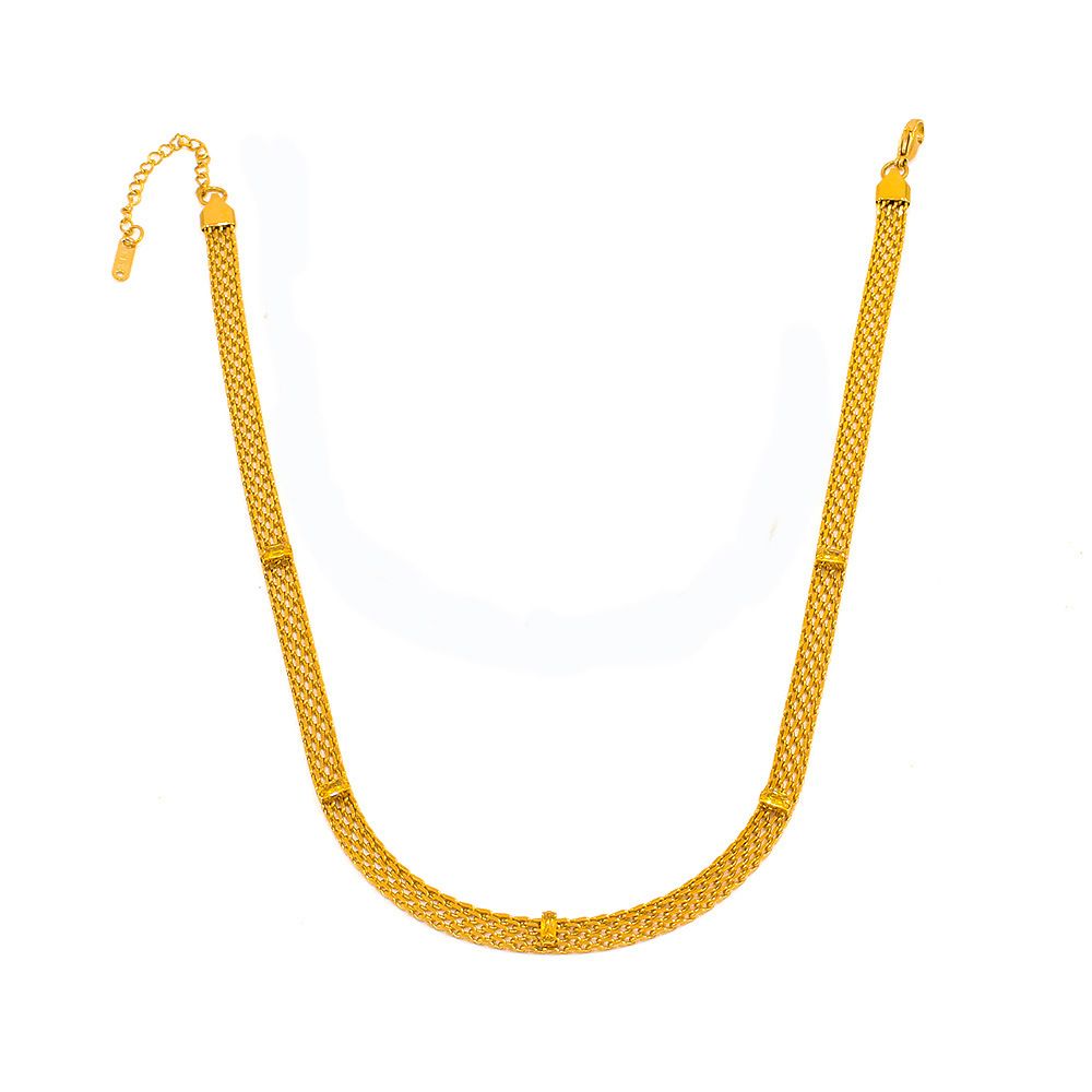 Yellow necklace