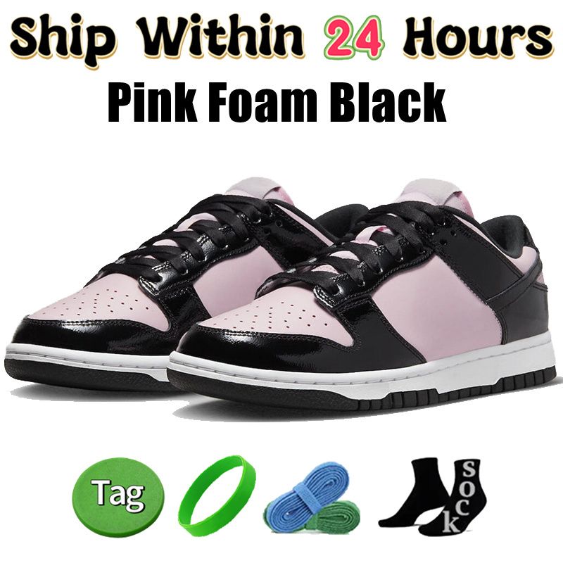 #40- Pink Foam Black