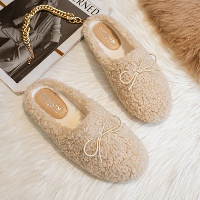 abrikozen boog slippers