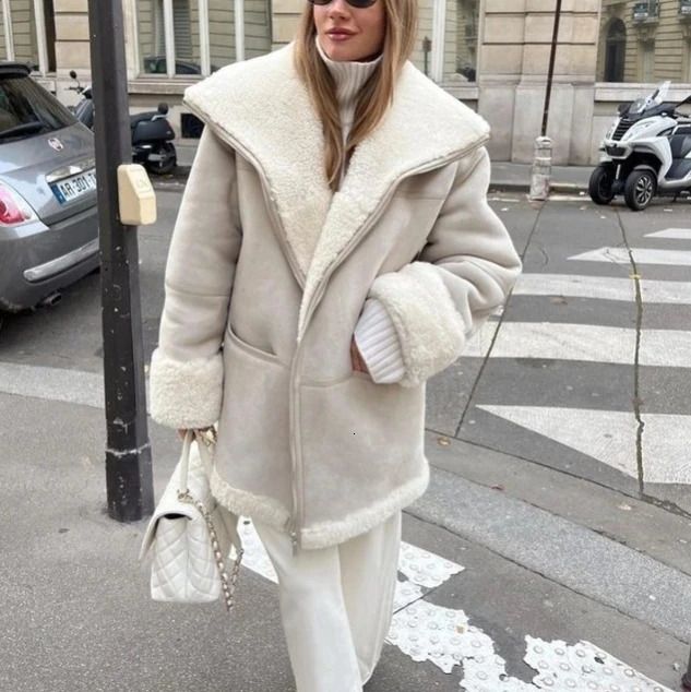 casaco branco