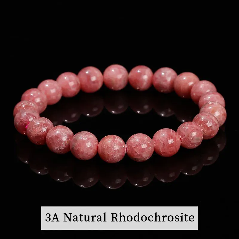 Perles 5-6 mm 3a Rhodochrosite