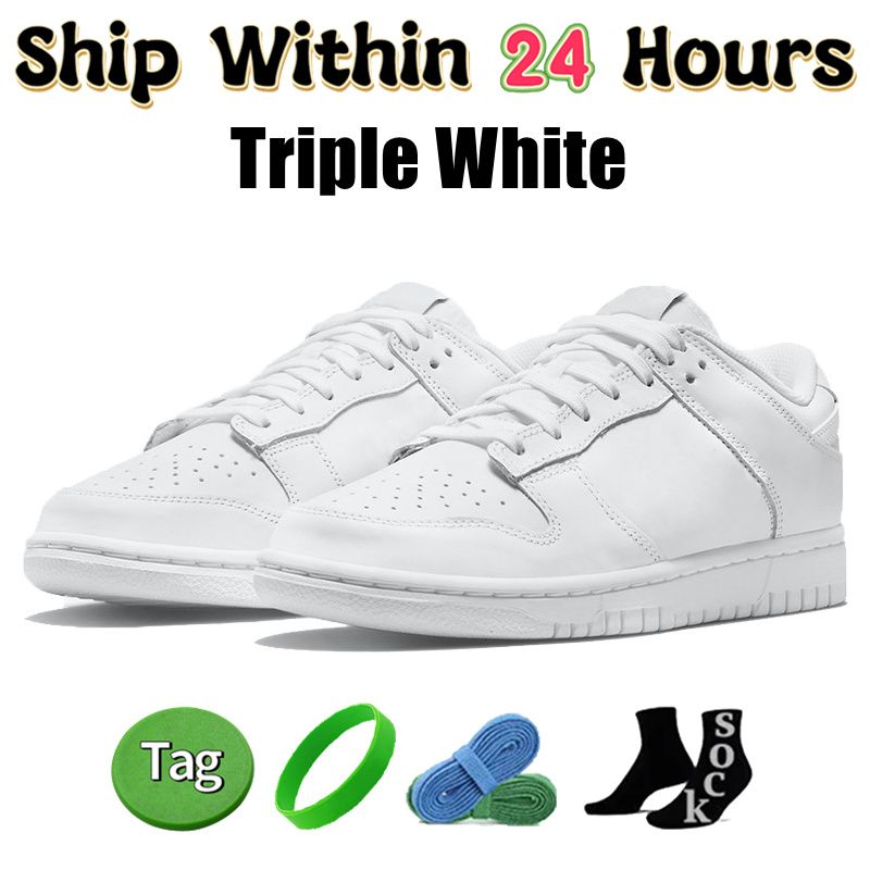 #56- Triple White