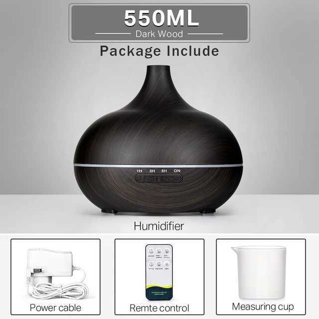 550 ml-Dark-läge A-US Plug