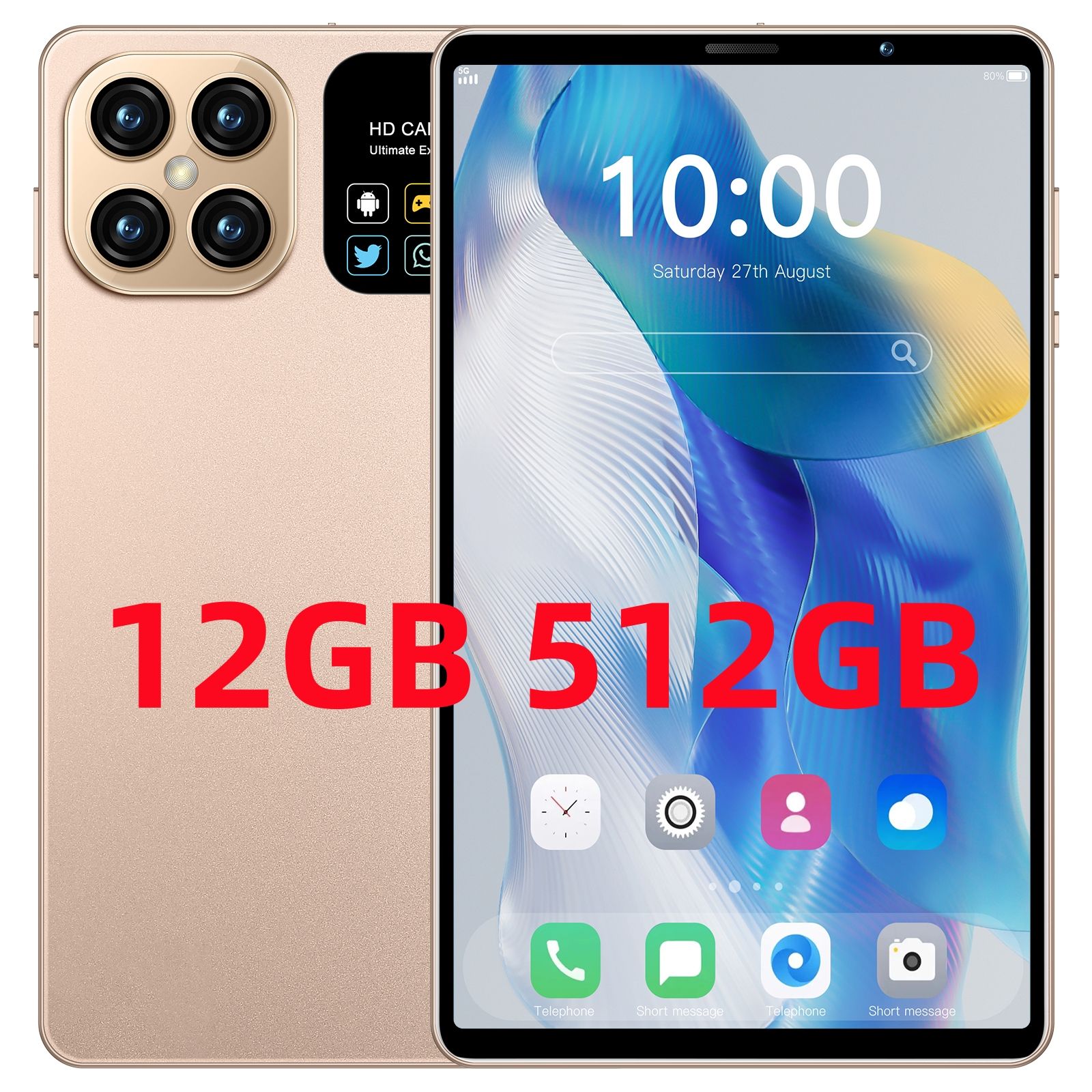 Oro 12 GB 512 GB.