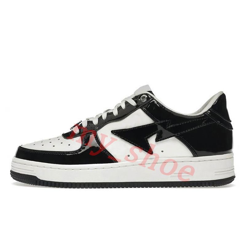 # 36-47 Patent Leather Black White