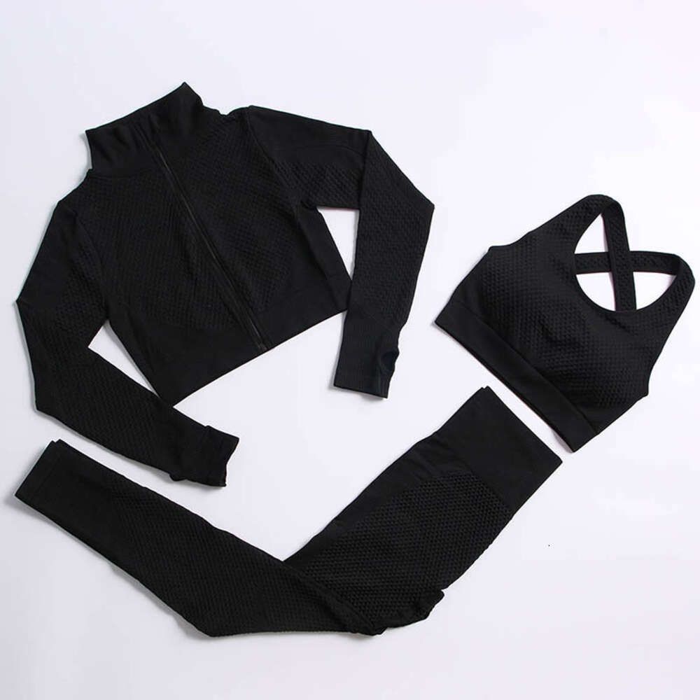 3 pcs set black