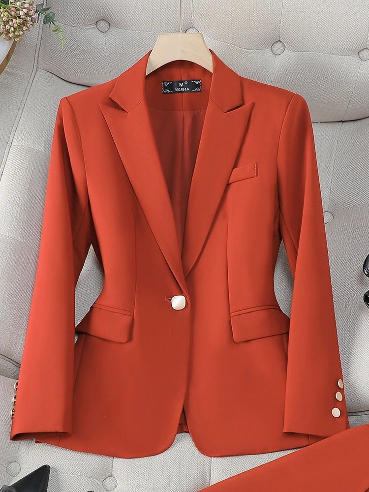 veste rouge orange