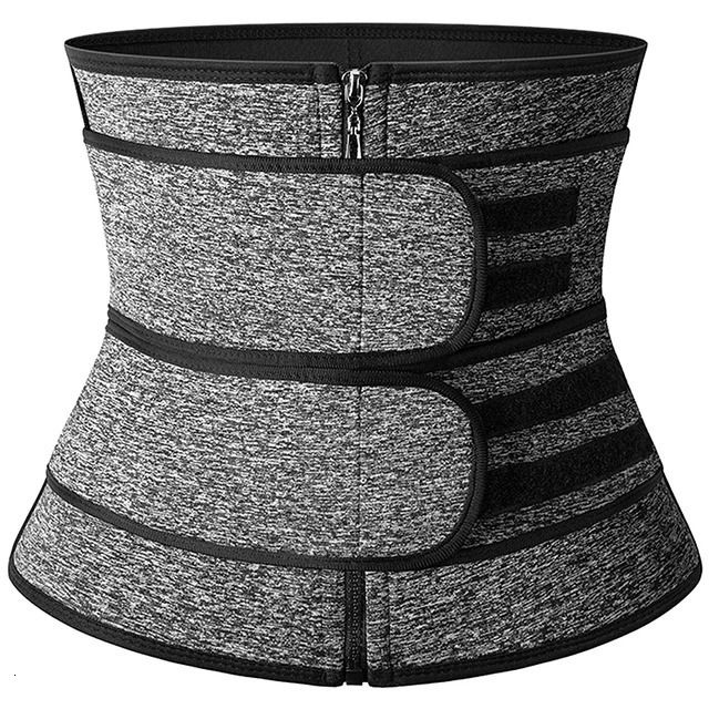 gray zip 2 belts