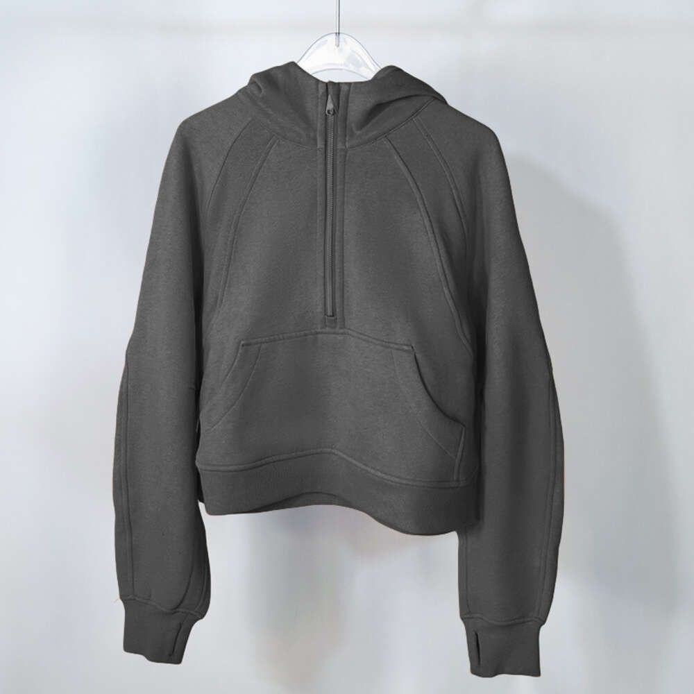 Graphite Grey 039 Half Zip Sweater