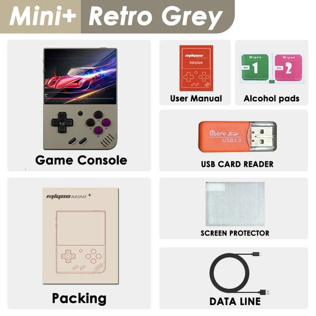 Retro Grey-No Card(0 Games)