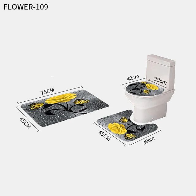 Flower-109-3pcs matta