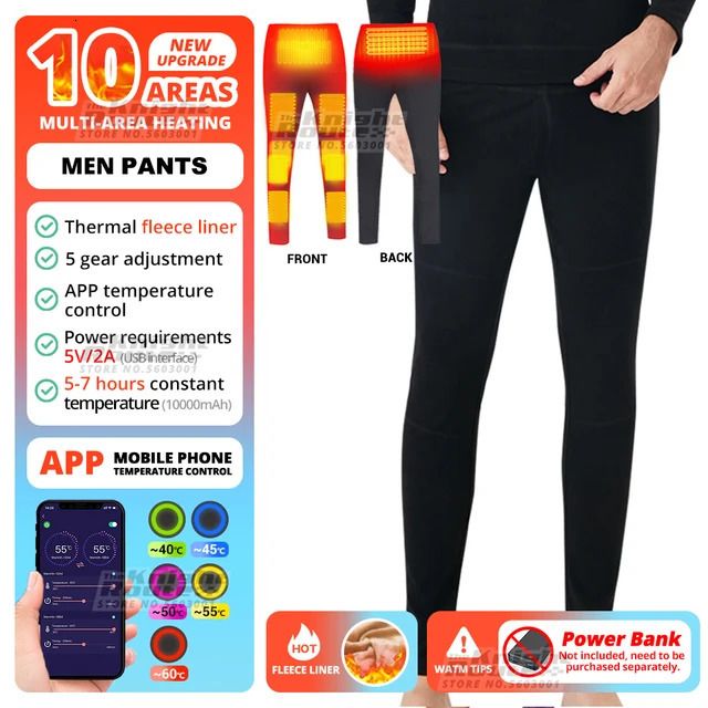 10areas pantaloni uomini