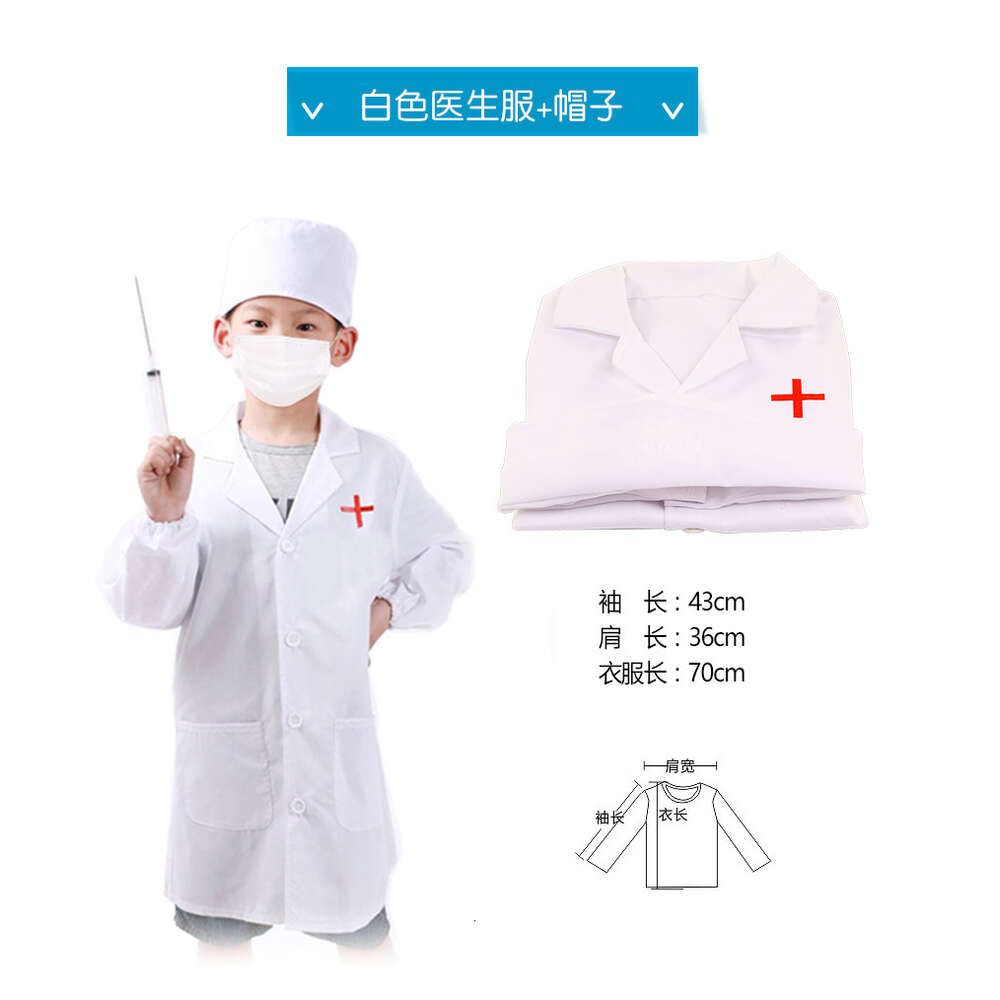 Witte verpleegstersuniform set 0,11