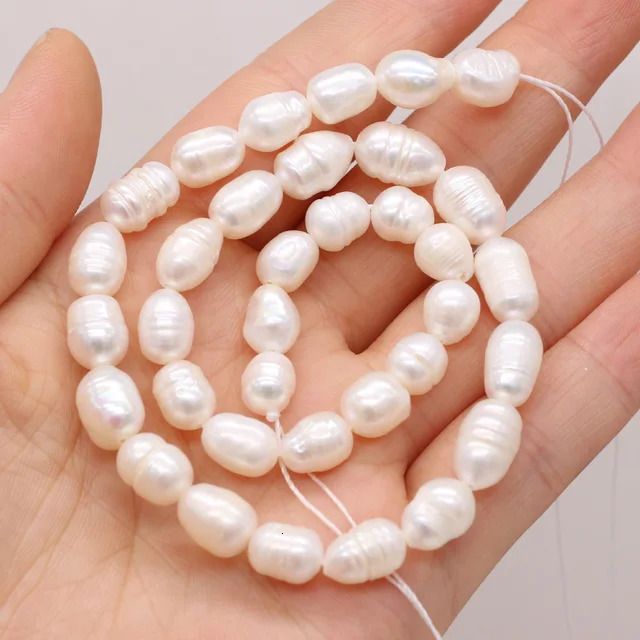 Blanc-8-9mm-30pcs