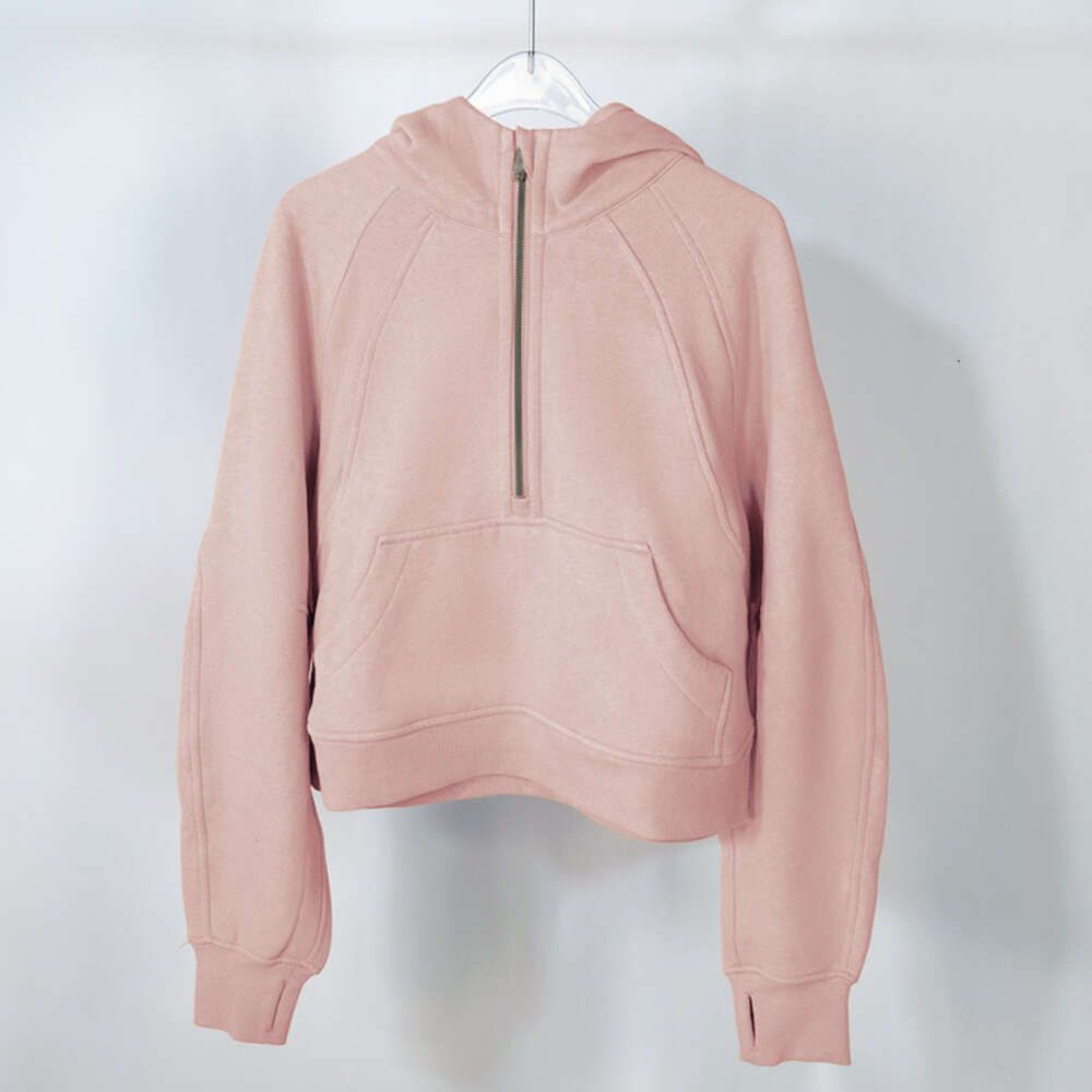 Grey Pink Brown 039 Half Zip Sweater