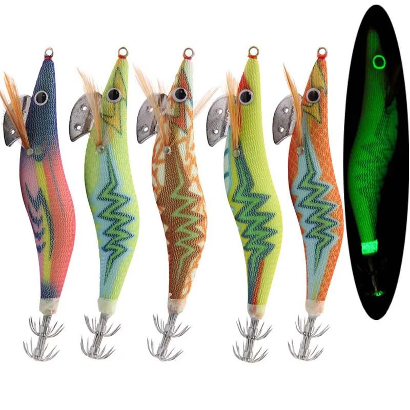 Luminous Squid Bait-Size 3.0--50pcs