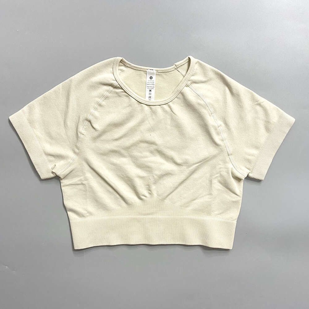 cream short sleeves