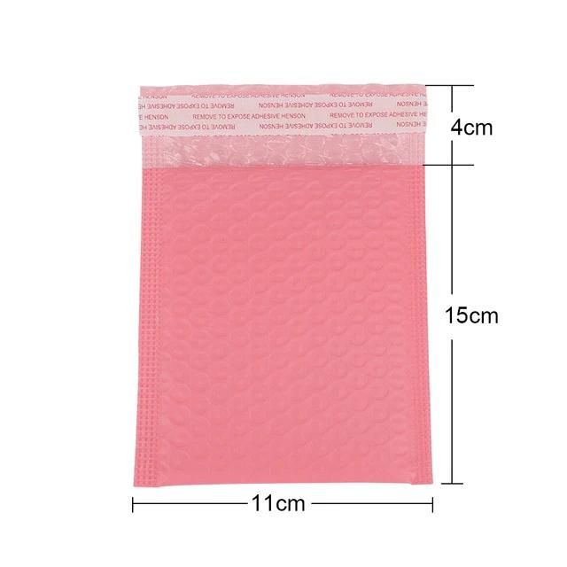 Sacchetti rosa 11x15 cm-100 pezzi