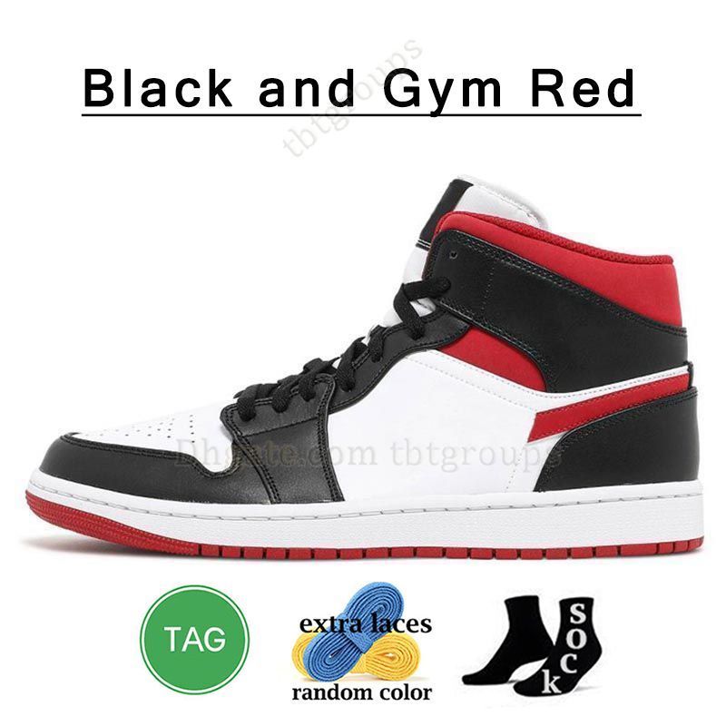 A26 36-47 Mid Black and Gym Red