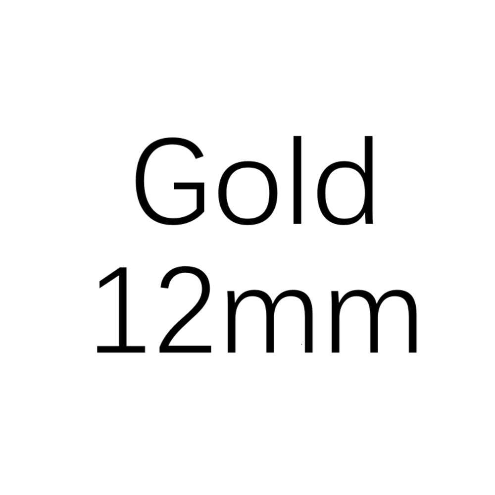 Gold 12mm-18 Zoll