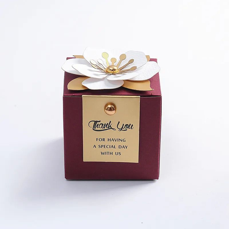 Wino Red Gold Card-6,5x6,5x6,5 cm-50pcs