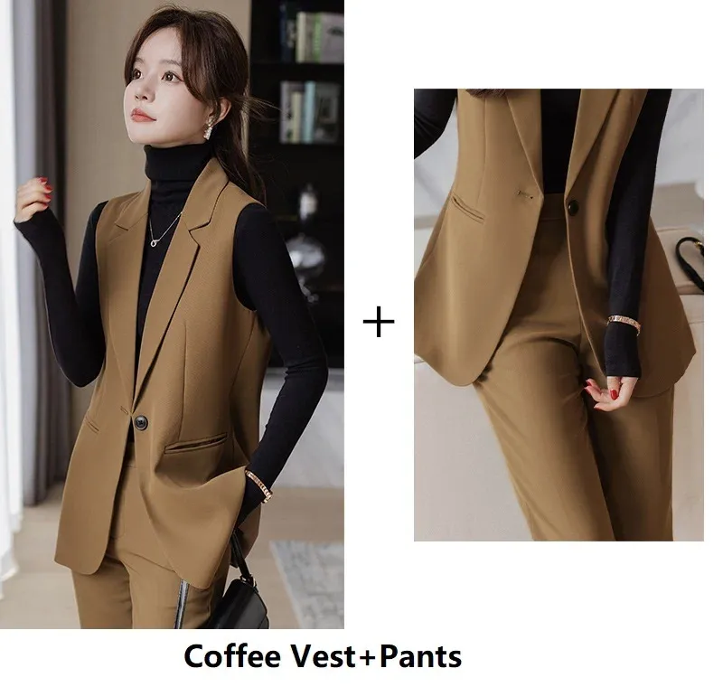 Coffee Pantsuits