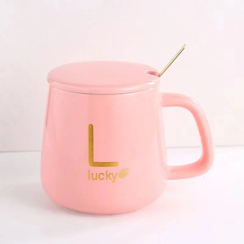pink spoon cup