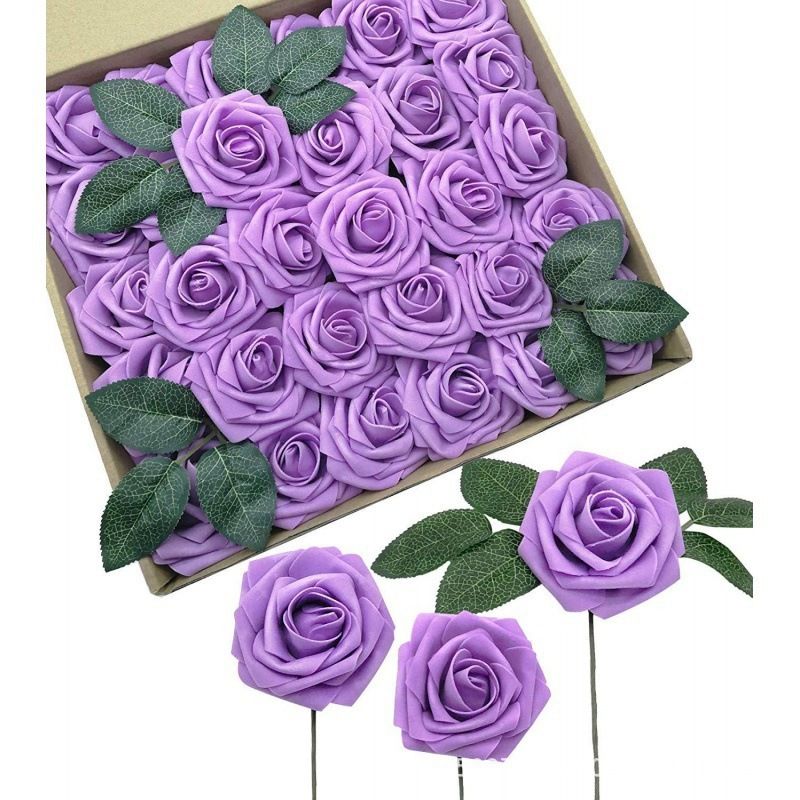 箱付きの紫