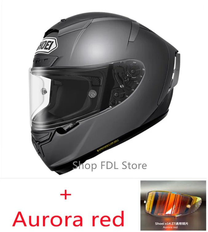 Aurora Red Visor-L