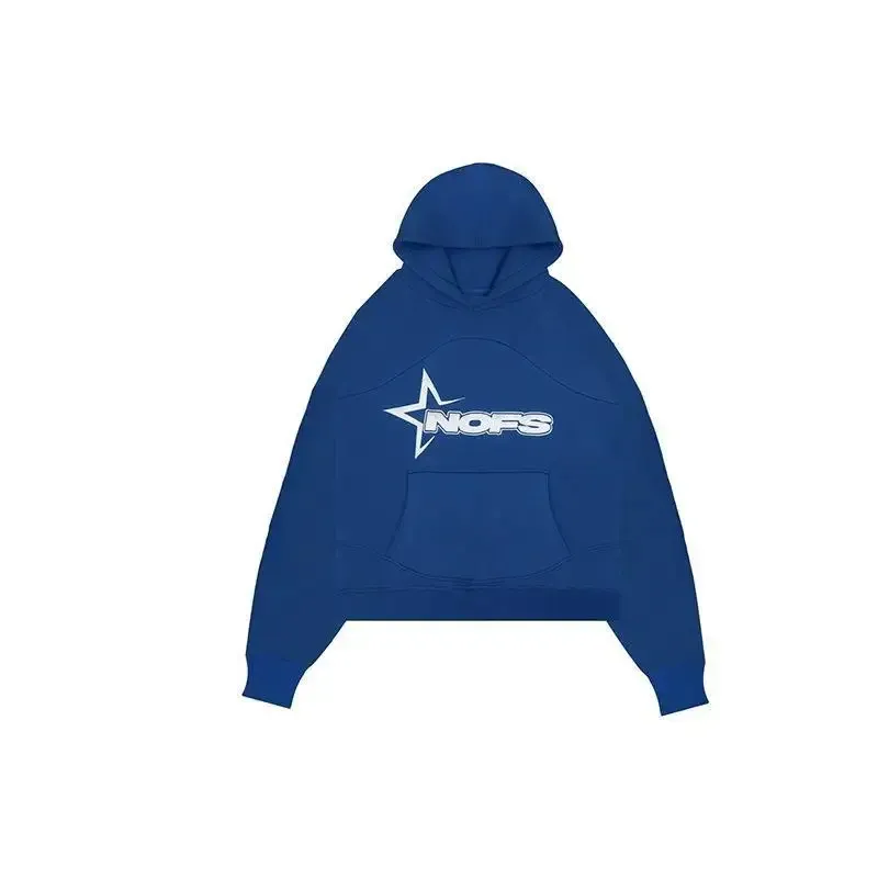 Blaue Hoodies