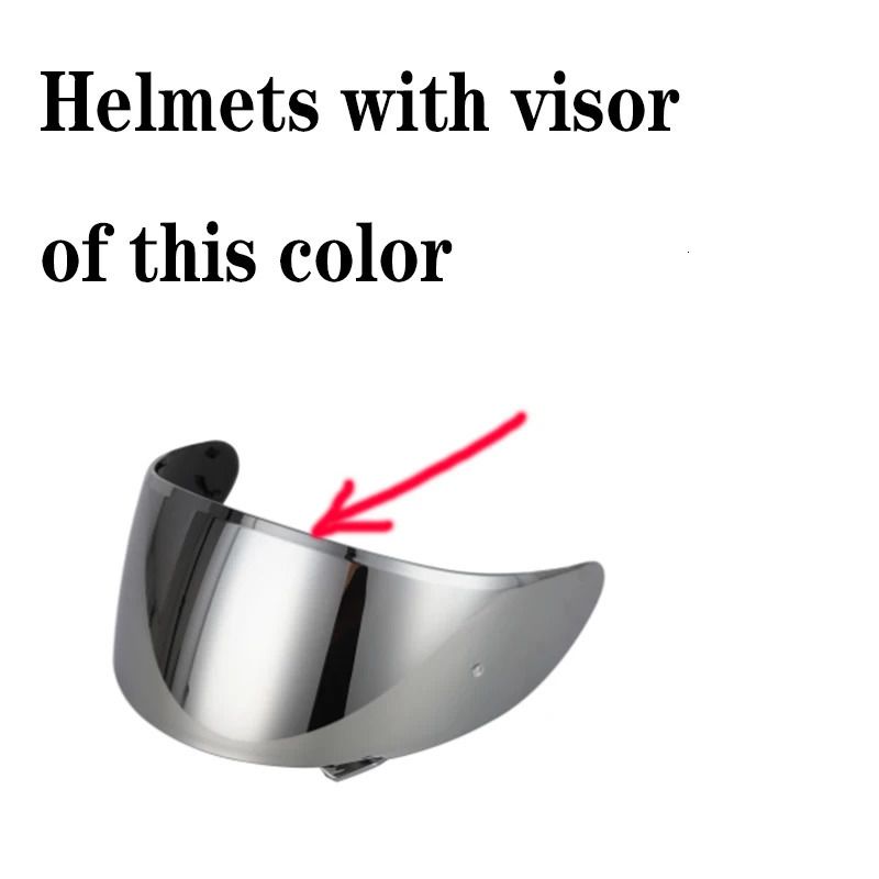 with Silver Visor-S