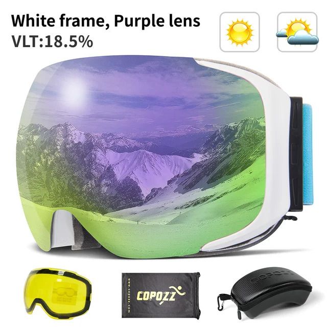 purple goggles set