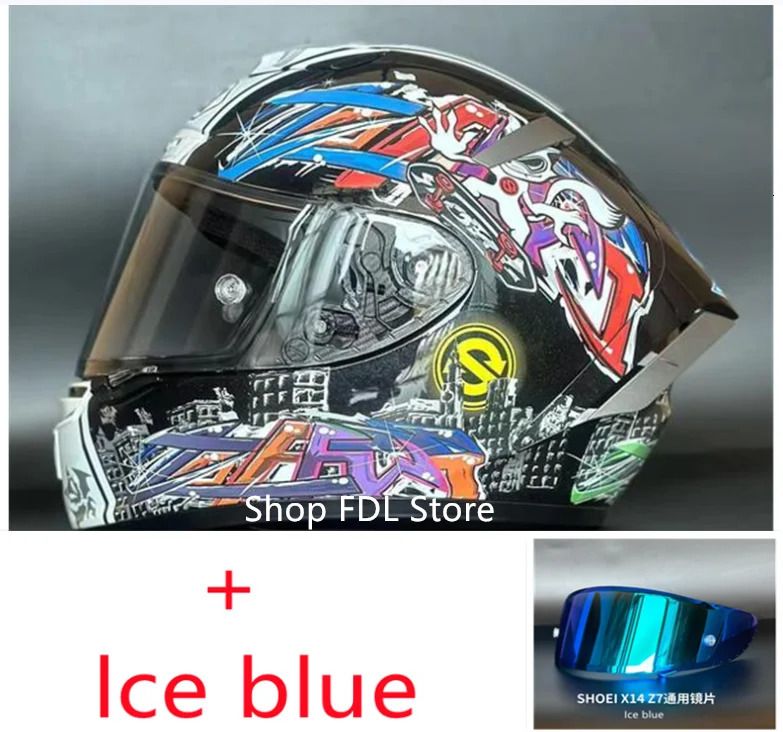 Lce Blue Visor-XXL