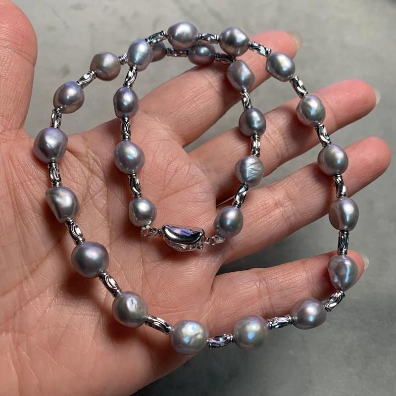 45cm Grey pearl