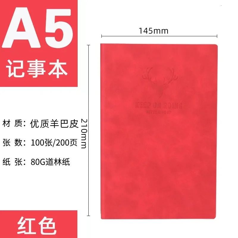 Red A5 200 Pags