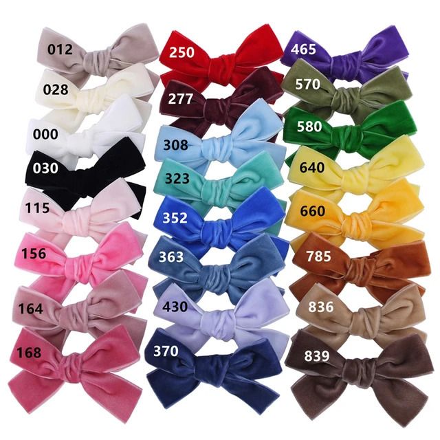 8cm 24 couleurs clips