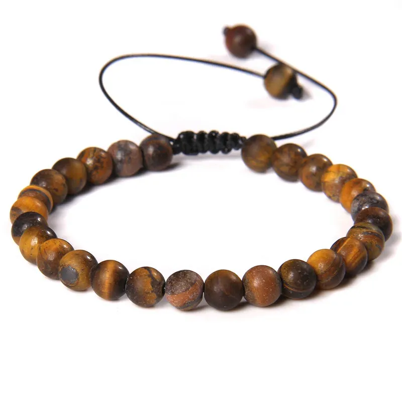 Adjustable Matte Tiger Eye