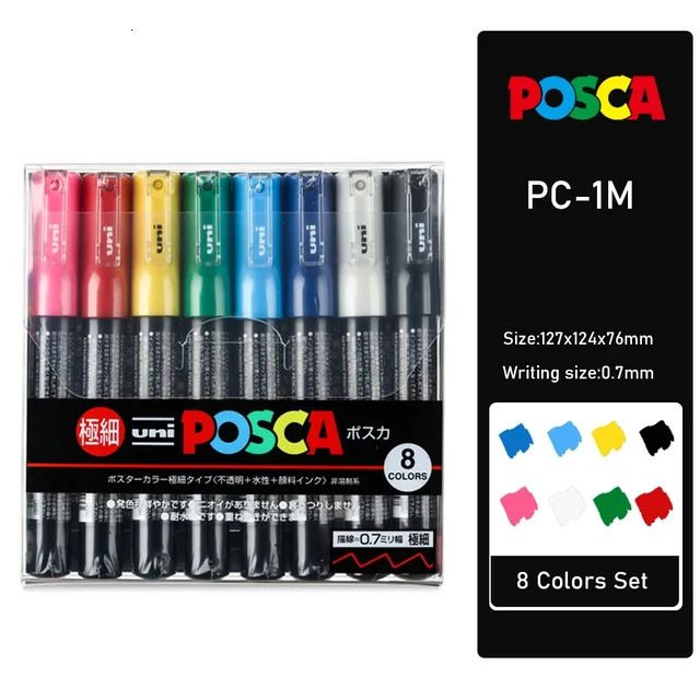 Pc-1m 8 Colors