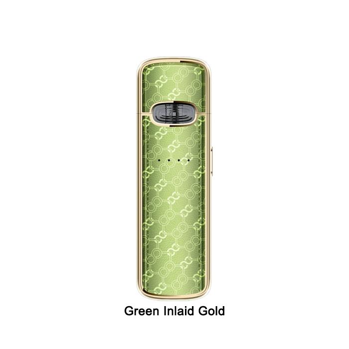 Green Inlaid Gold