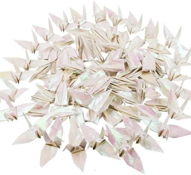 Perle blanche-100pcs