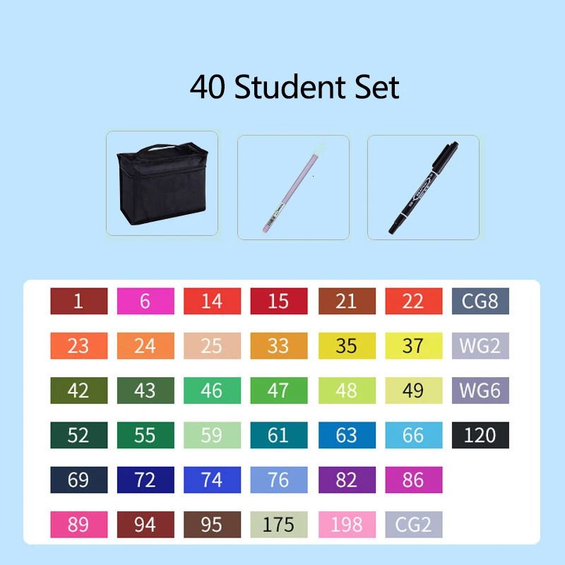 Набор 40 Студентов