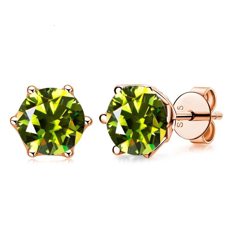 Yellow Green-0.5 Ct x 2