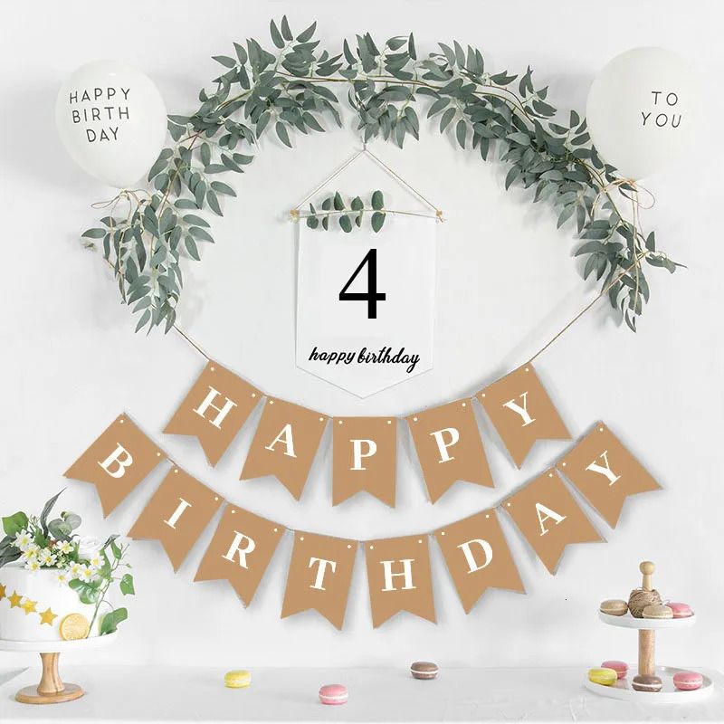 4 Birthday Set