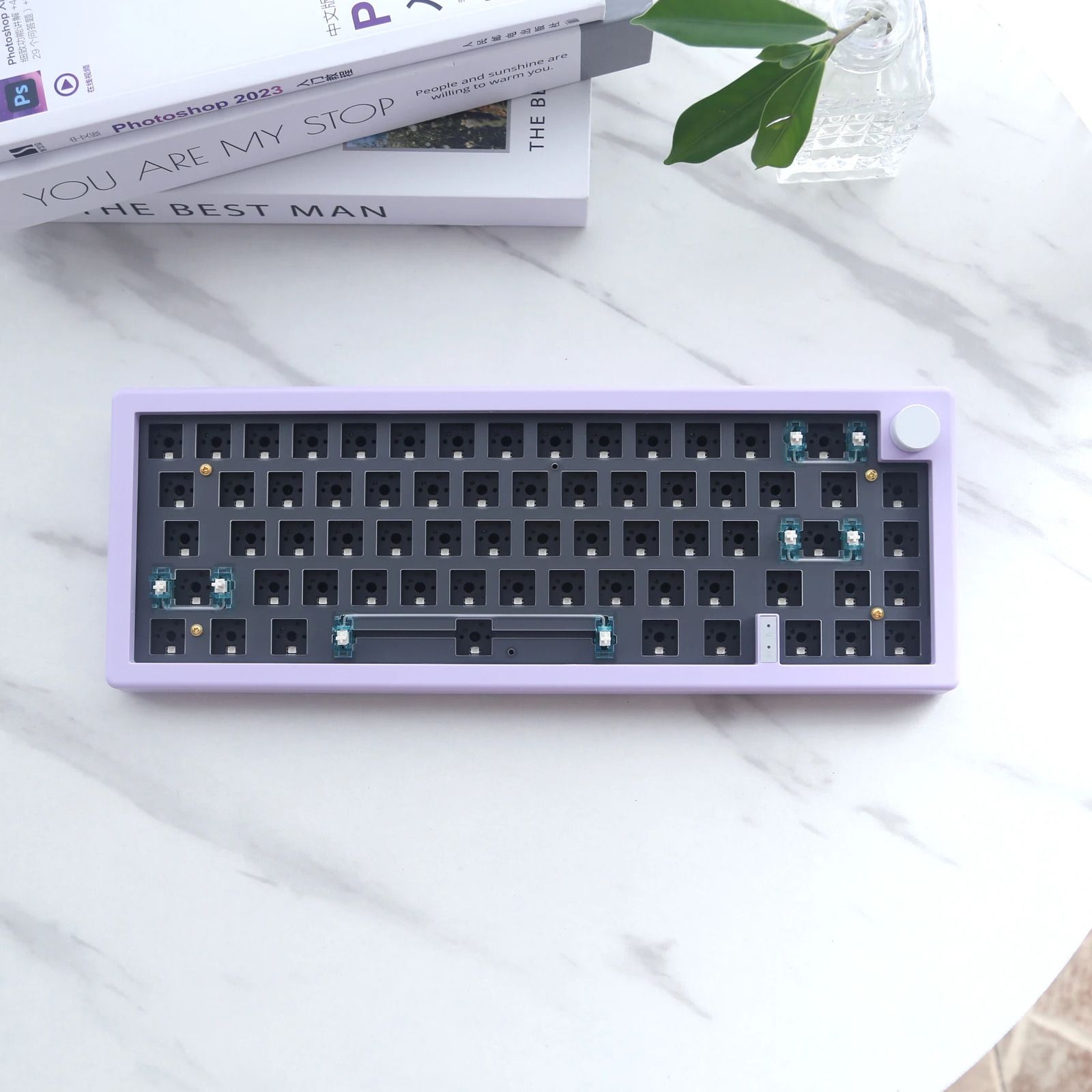 Gmk67 Фиолетовый-без переключателя