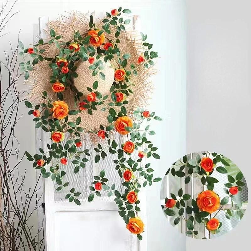 Orange Rose 1.75m