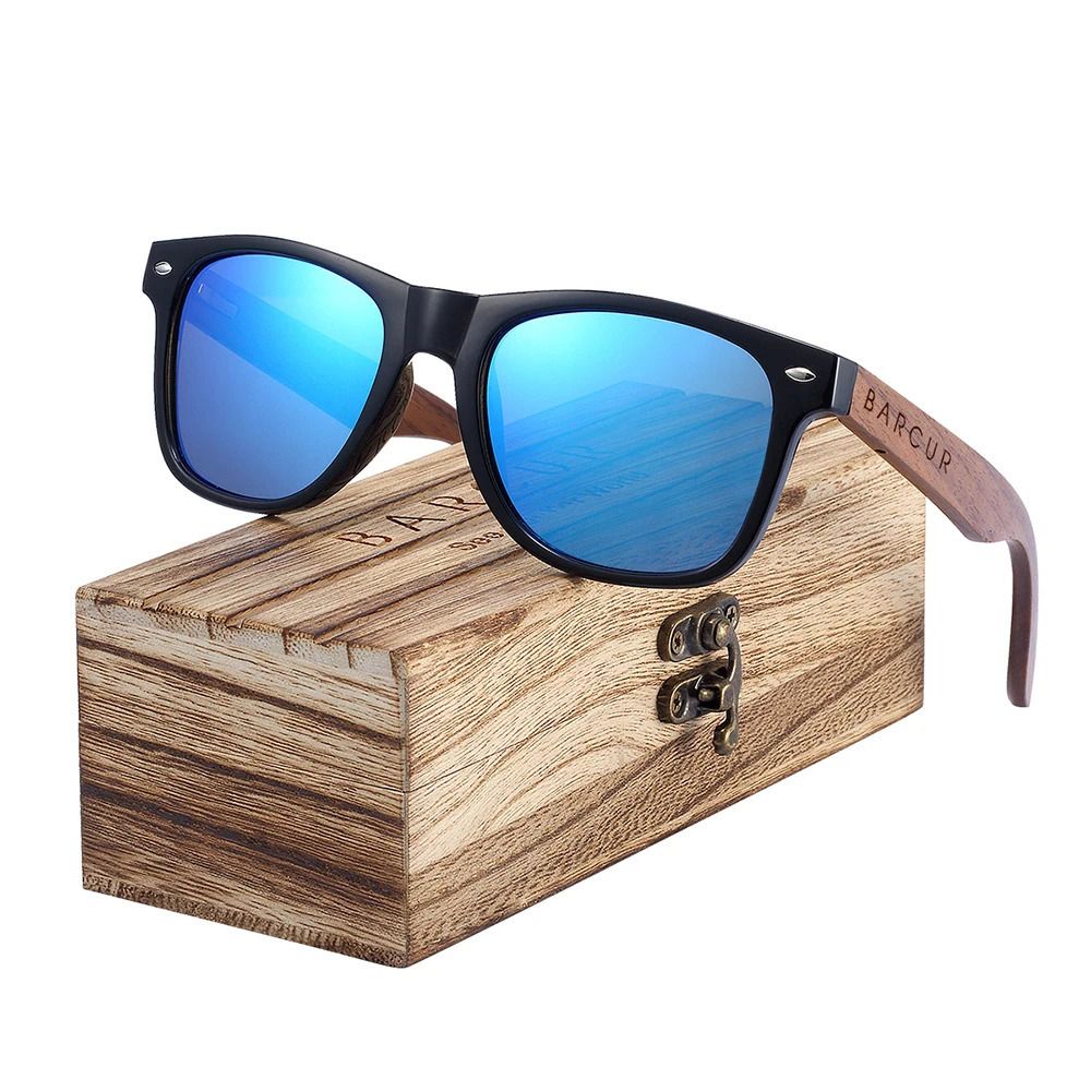 Sky Blue Wood Box