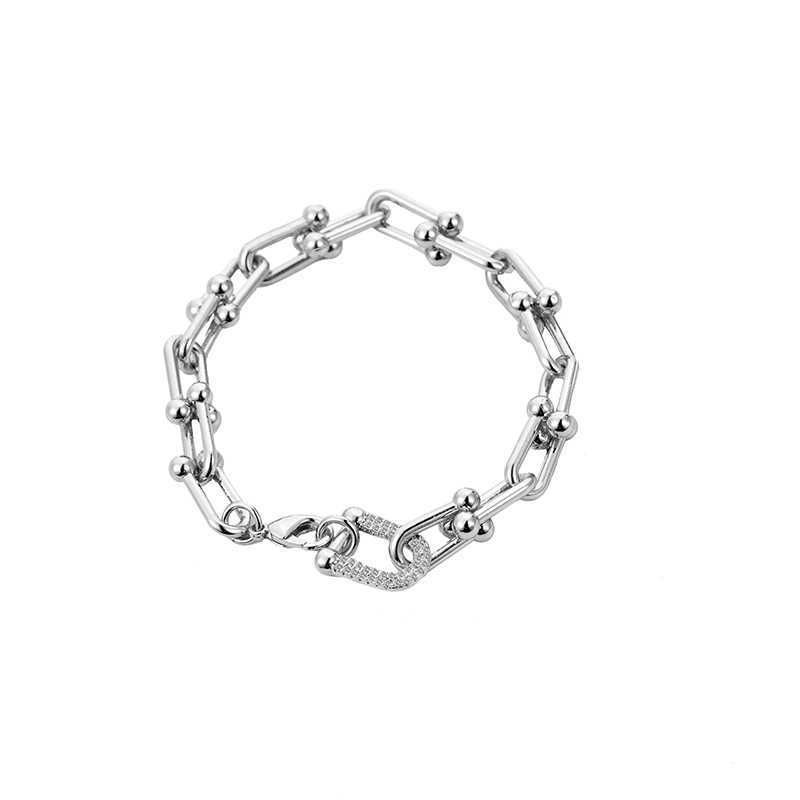 lt204-6-90 silver bracelet