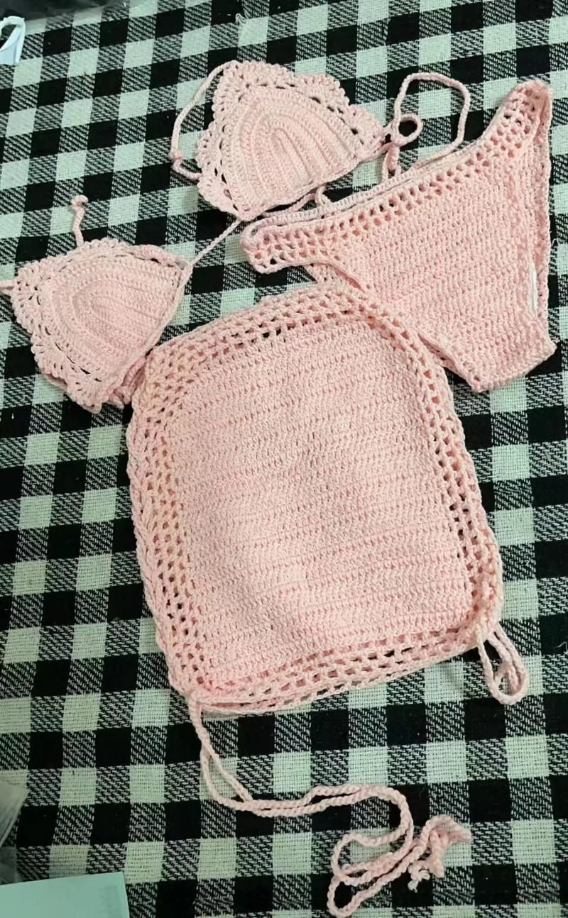 Pink 3pcs par set