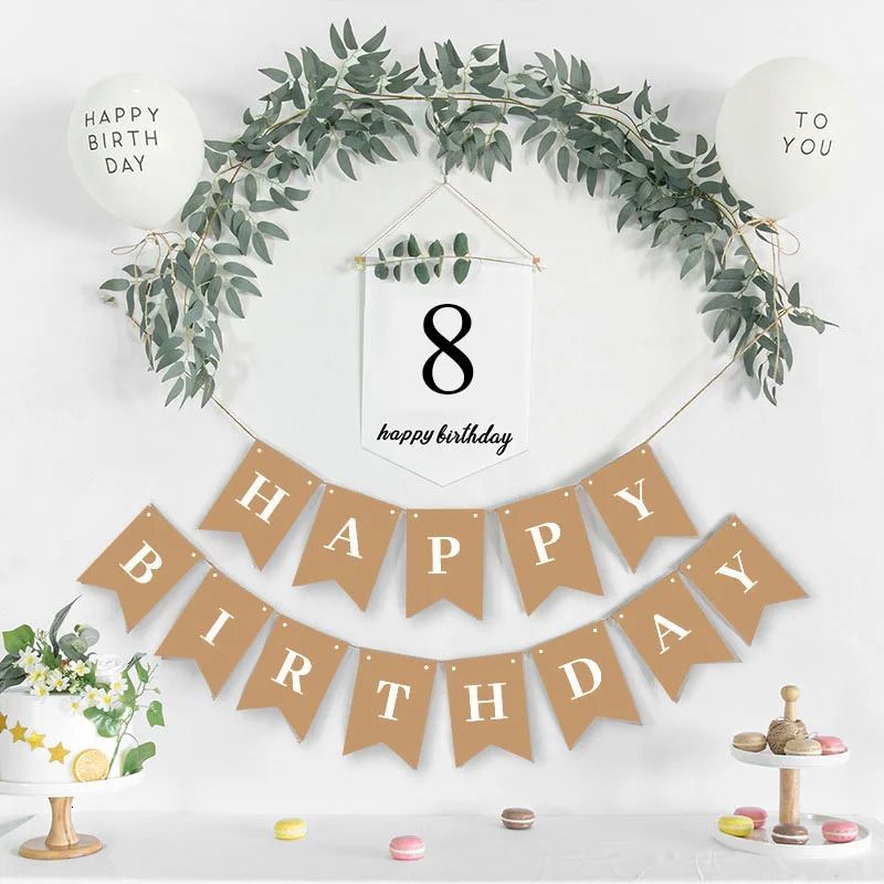 8 Birthday Set