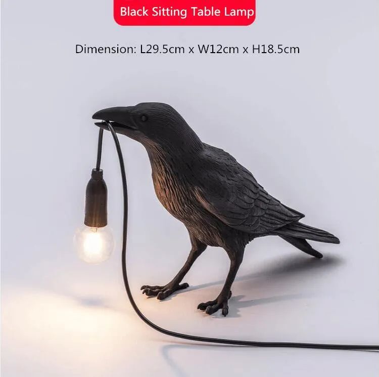 Black table lamp B